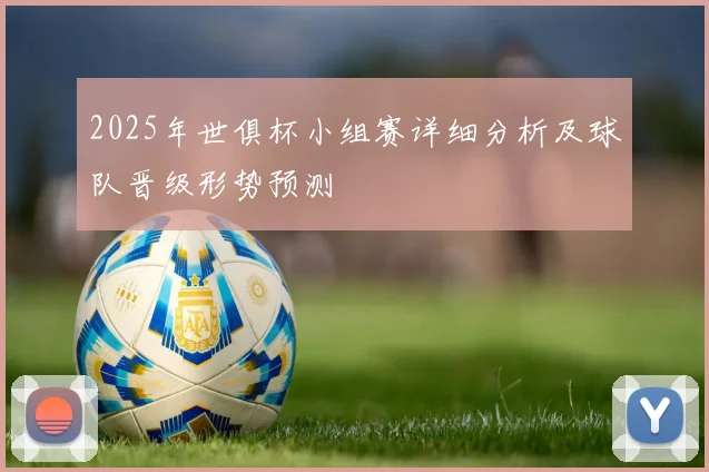 2025年世俱杯小组赛详细分析及球队晋级形势预测